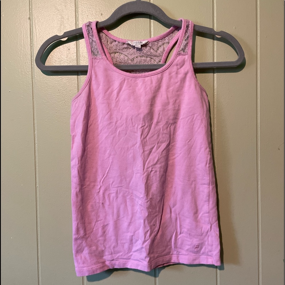 77 kids Youth large Pink Tank top